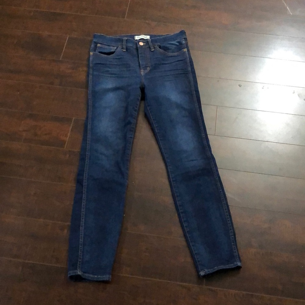 Madewell high riser skinny jeans